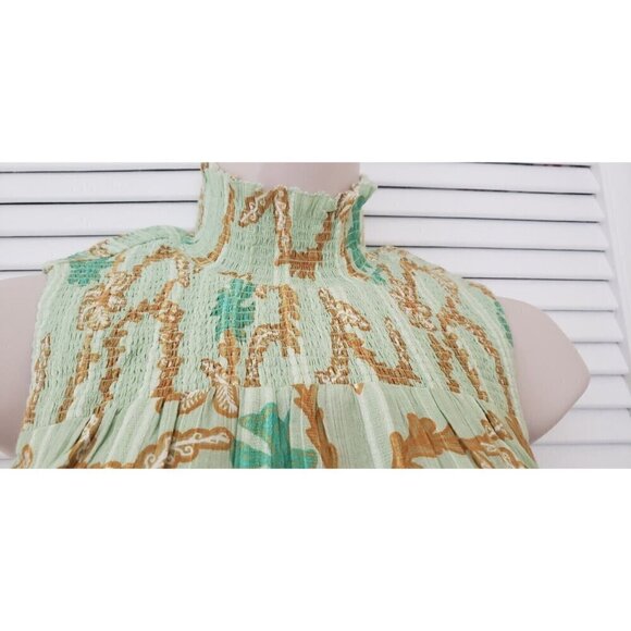 NWT JOIE MIKA PASTEL GREEN SLEEVELESS HIGH NECK TOP - Picture 5 of 10